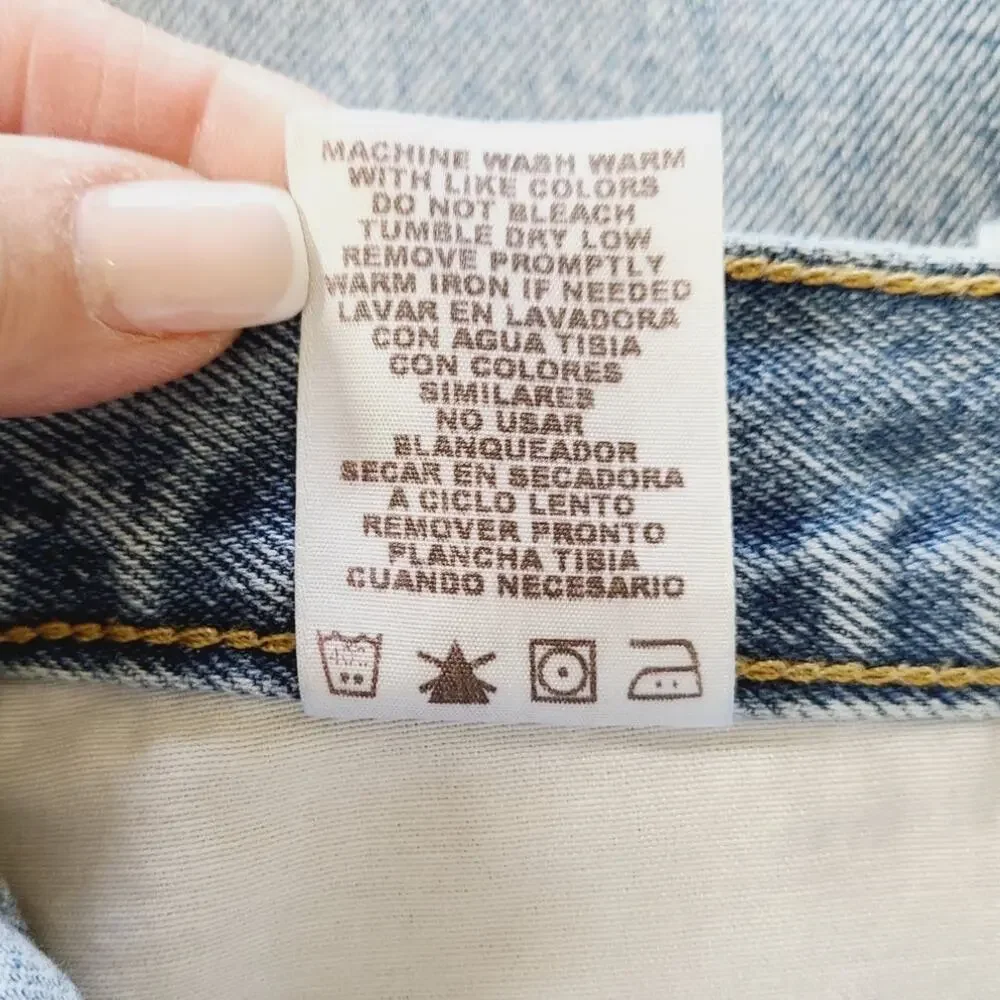 Member's Mark Classic Straight Leg, Light Wash Jeans, Men Size 38/30, PRE-OWNED